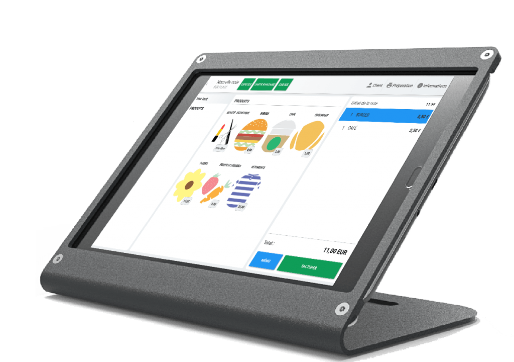 logiciel de caisse tablette android sextant promag