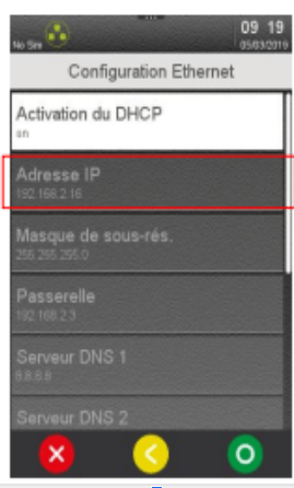 adresse ip desk move 5000