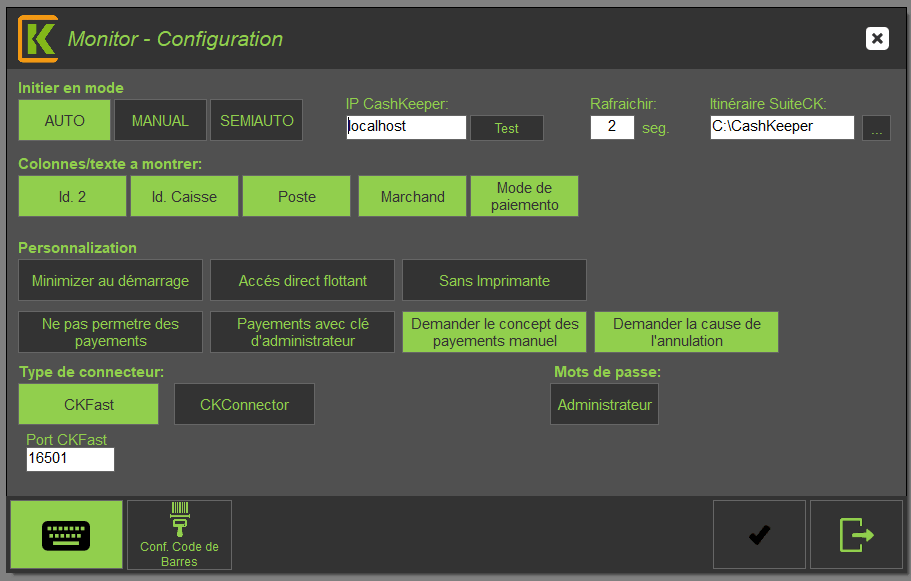 configuration monnayeur cashkeeper 02