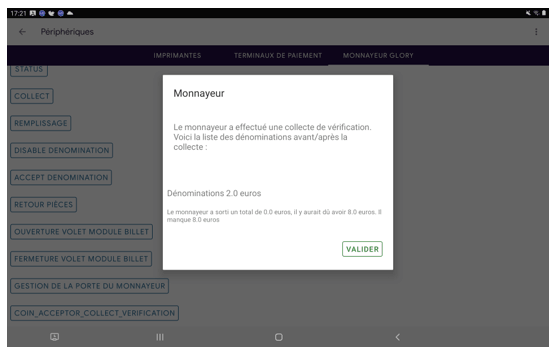 stacker déphasé monnayeur glory 03